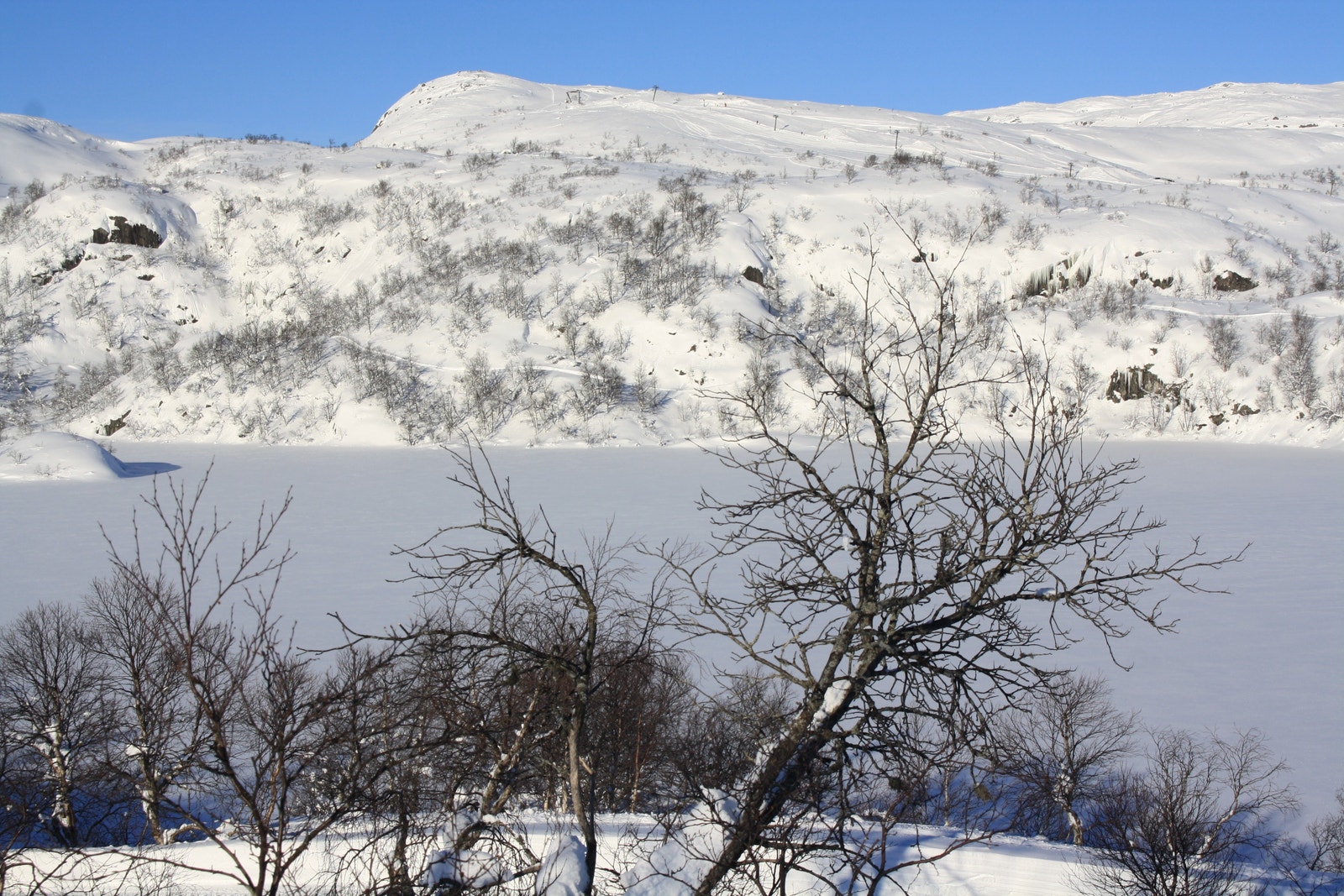 Utsikt fra tomt 16 - Kun ment for orientering, endringer vil kunne forekomme i forbindelse med utbygging av området Galleribilde
