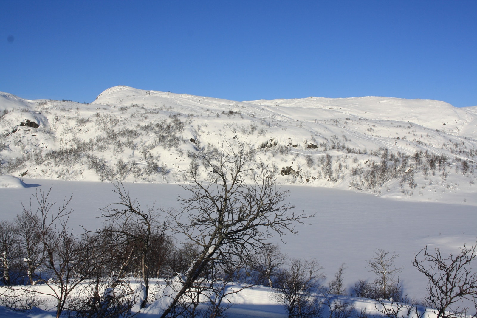 Utsikt fra tomt 16 - Kun ment for orientering, endringer vil kunne forekomme i forbindelse med utbygging av området Galleribilde