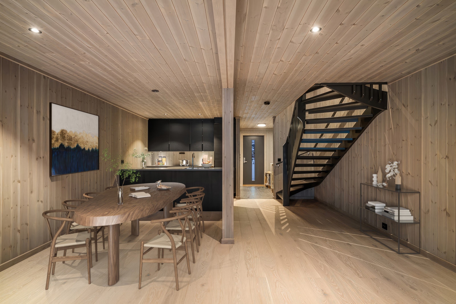 Stue og kjøkken Galleribilde