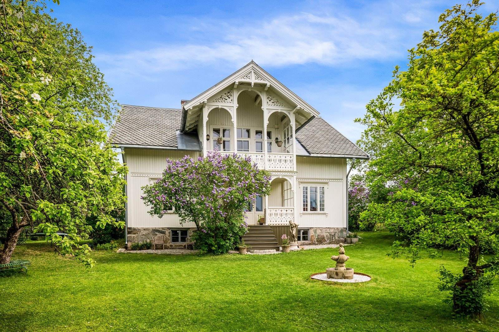 Fantastisk hage Galleribilde