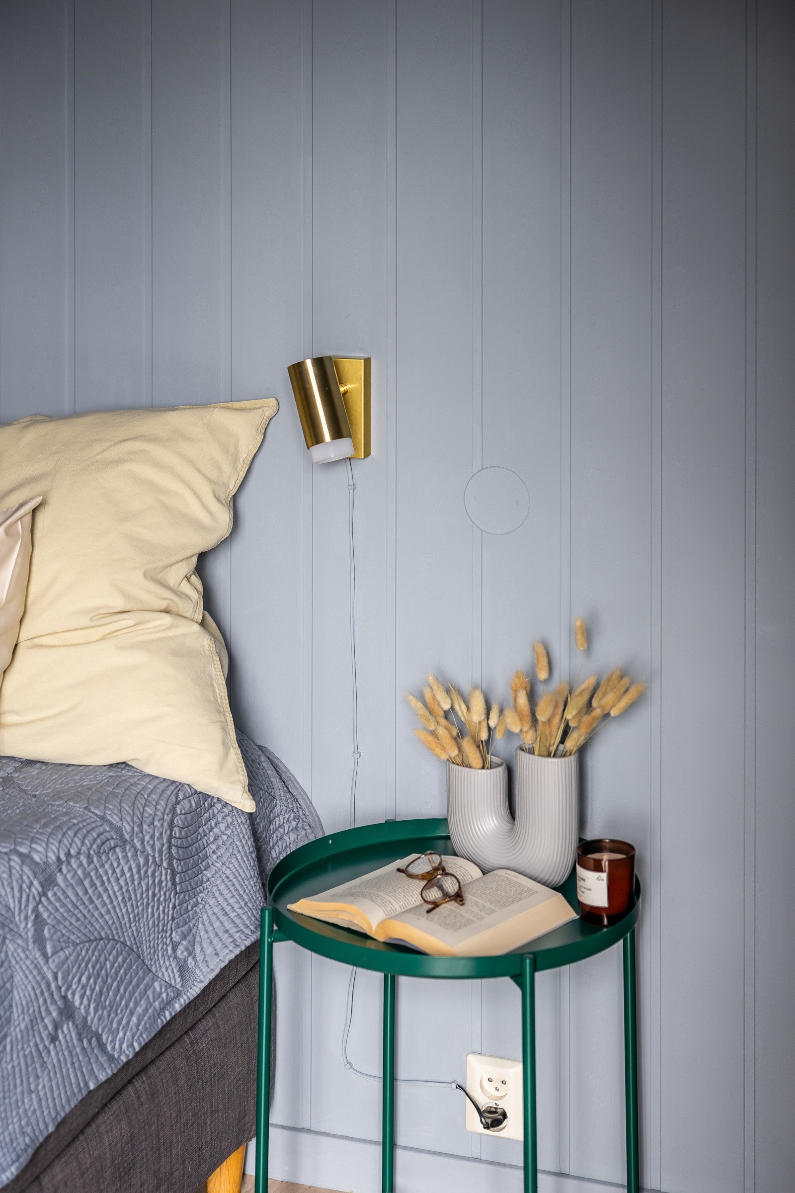 Detaljbilde fra soverom1. Galleribilde