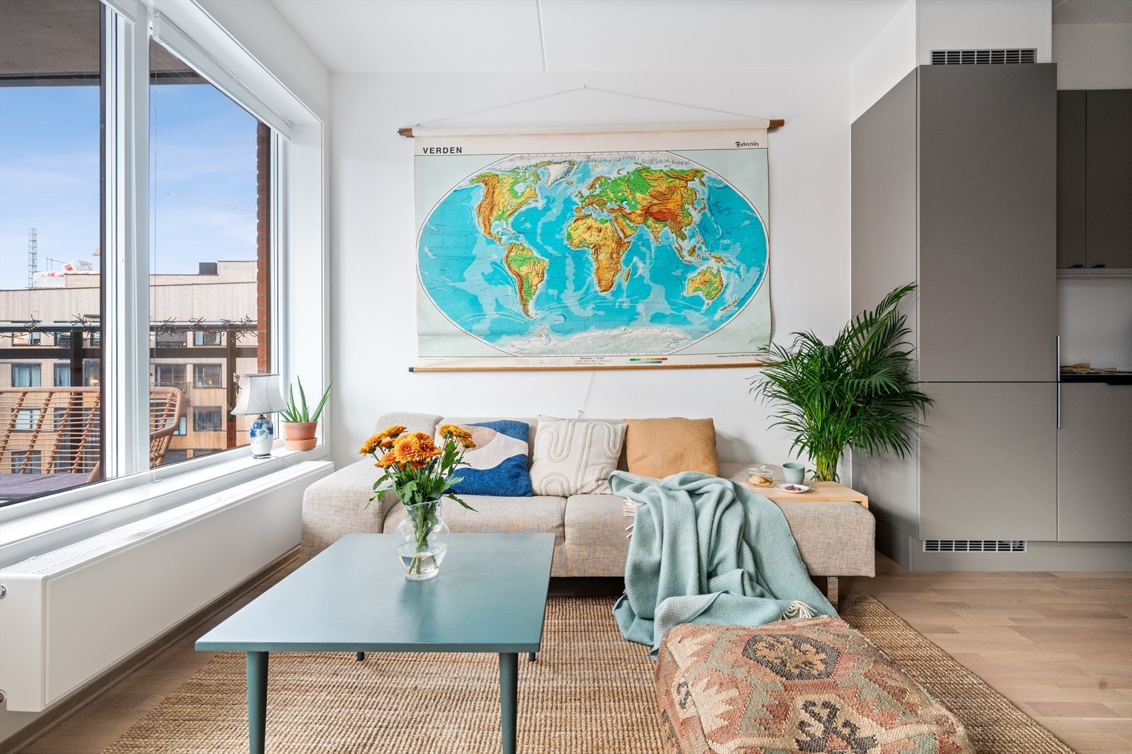 Balansert ventilasjon og sentral fjernvarme Galleribilde