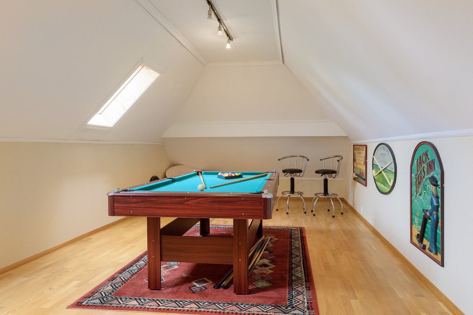 Biljardrom. Galleribilde