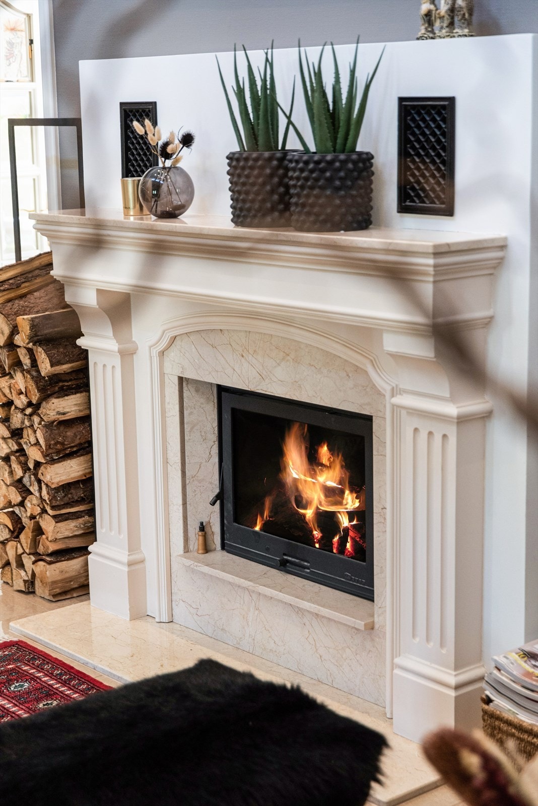 Hallen gir et svært hyggelig førsteinntrykk. Galleribilde