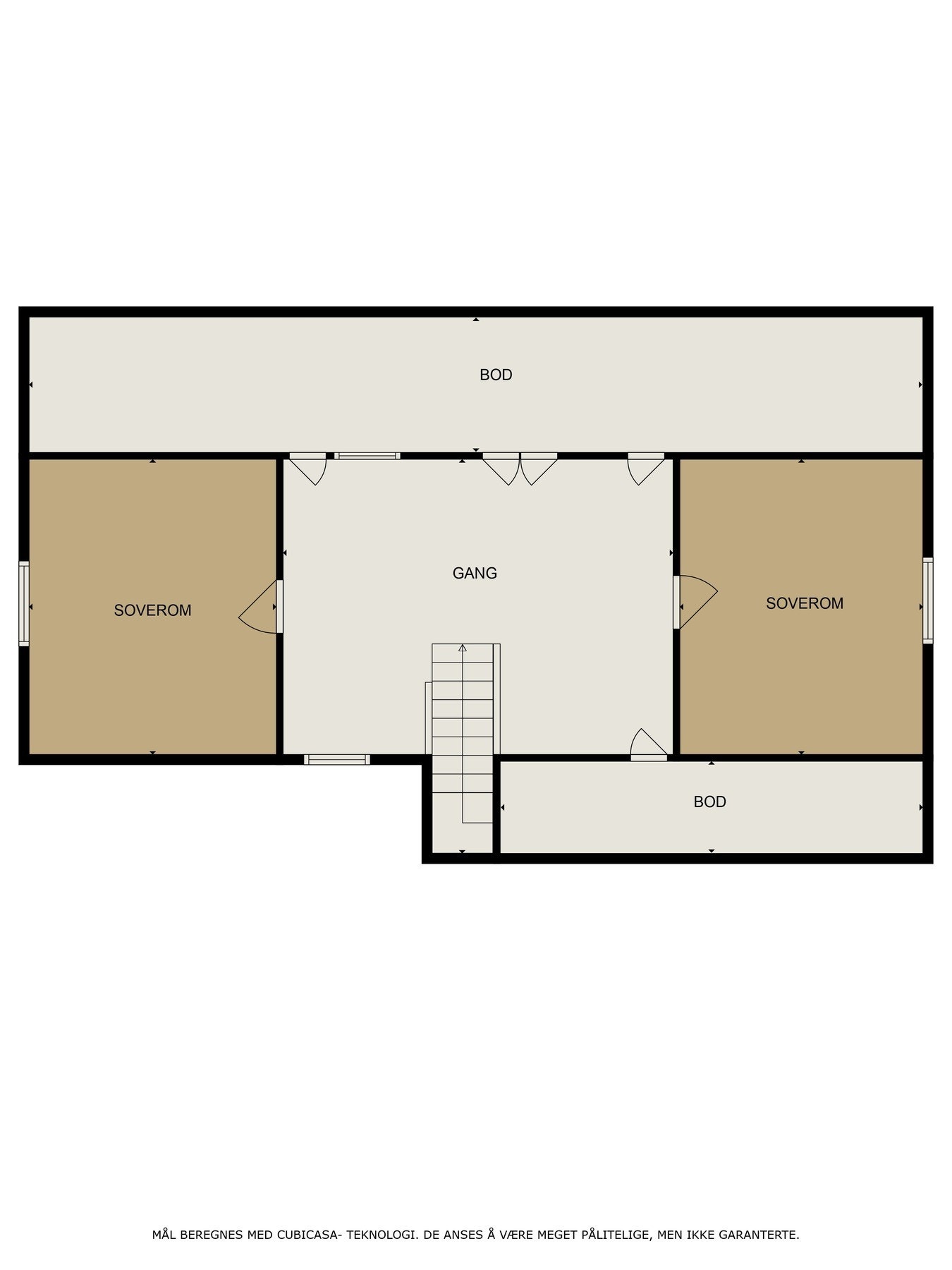 Plantegning loft Galleribilde
