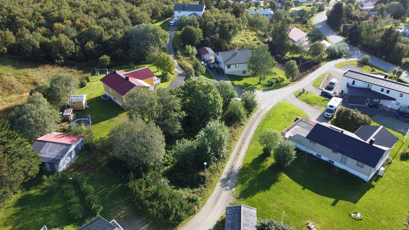 Dronefoto Galleribilde