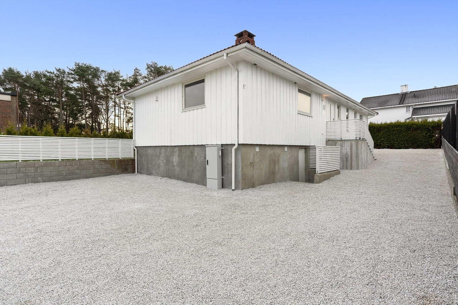 Stort gårdsrom Galleribilde