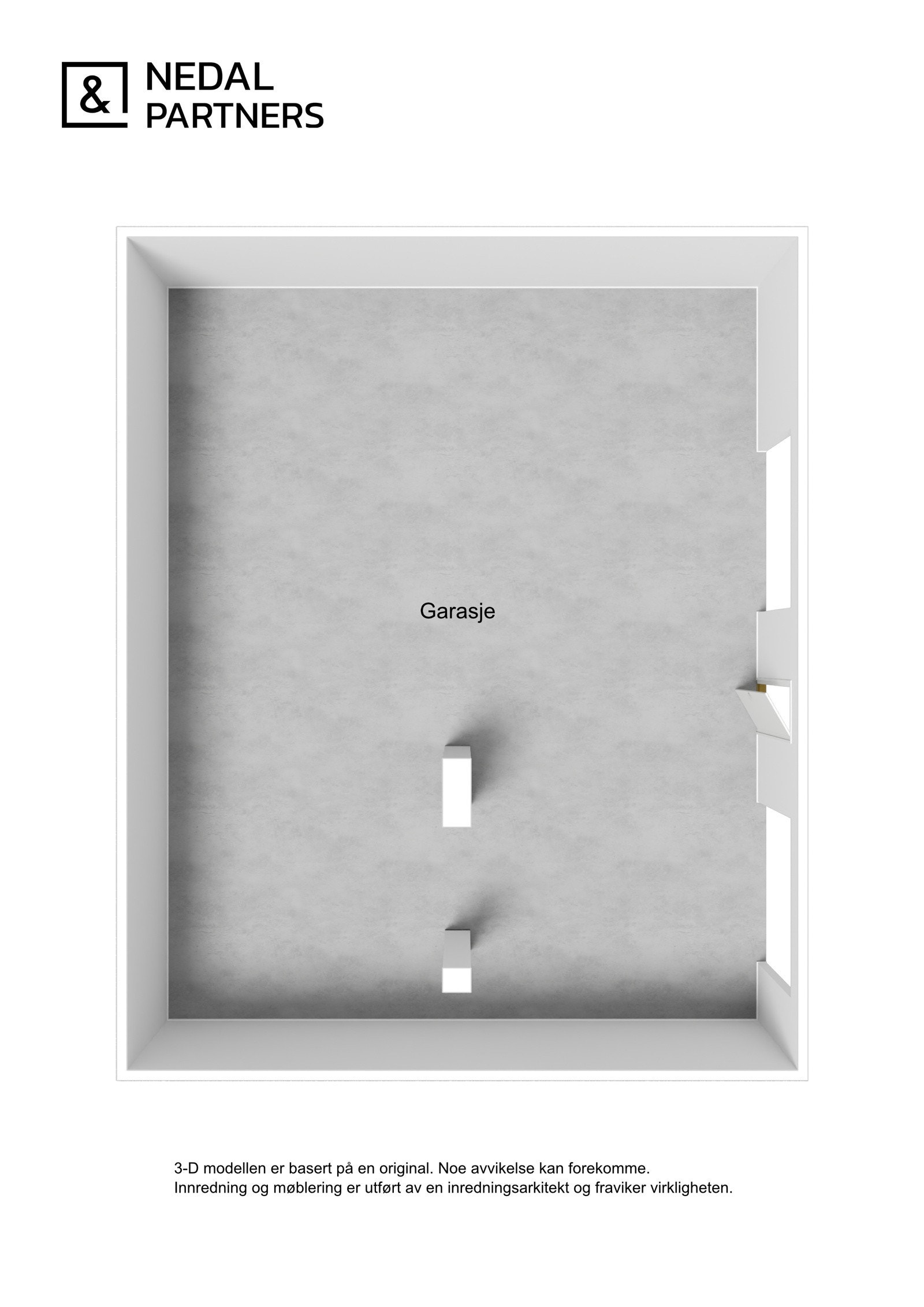 Plantegning garasje Galleribilde