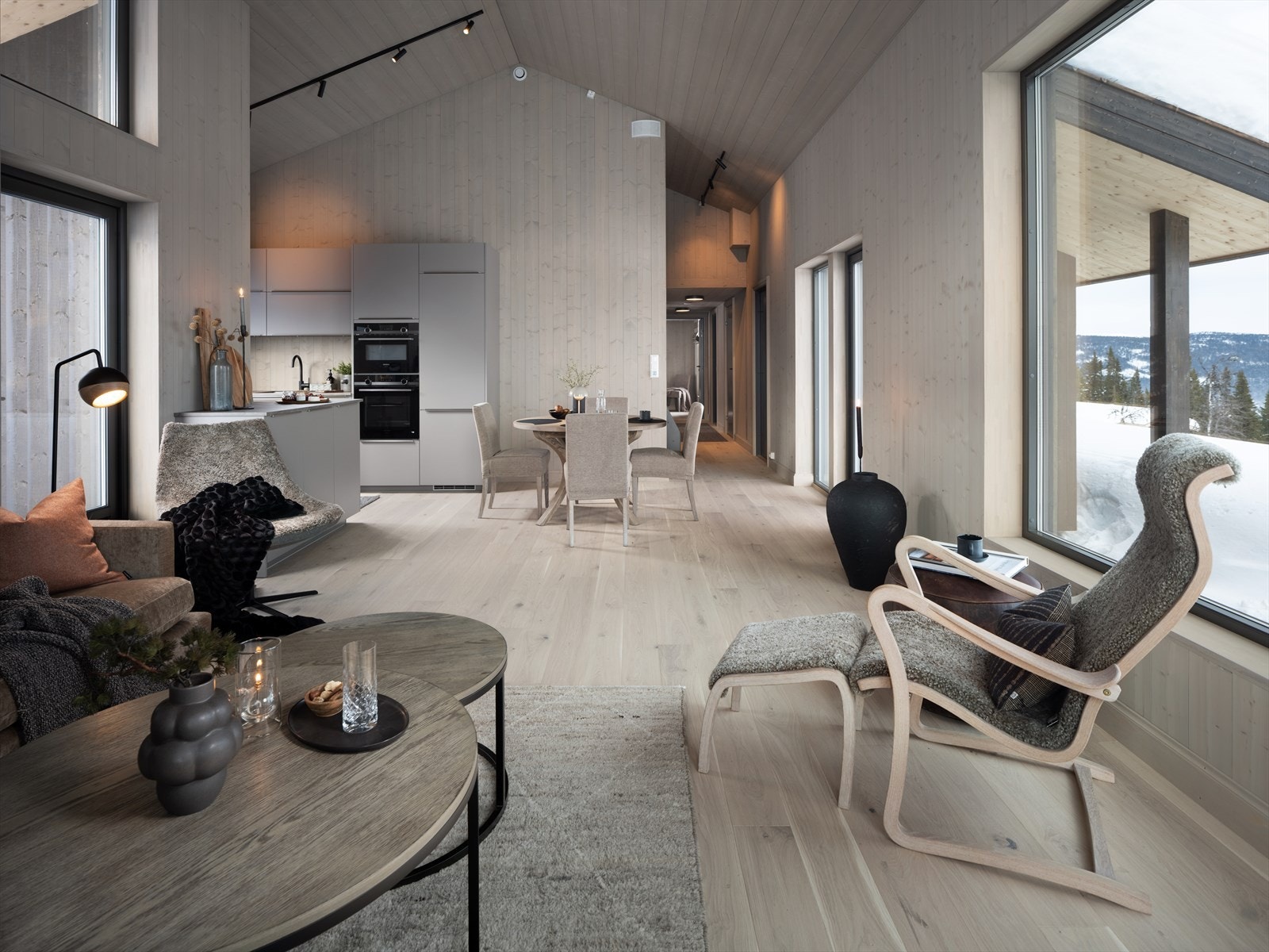 En-stavs eikeparkett fra Kärs Galleribilde