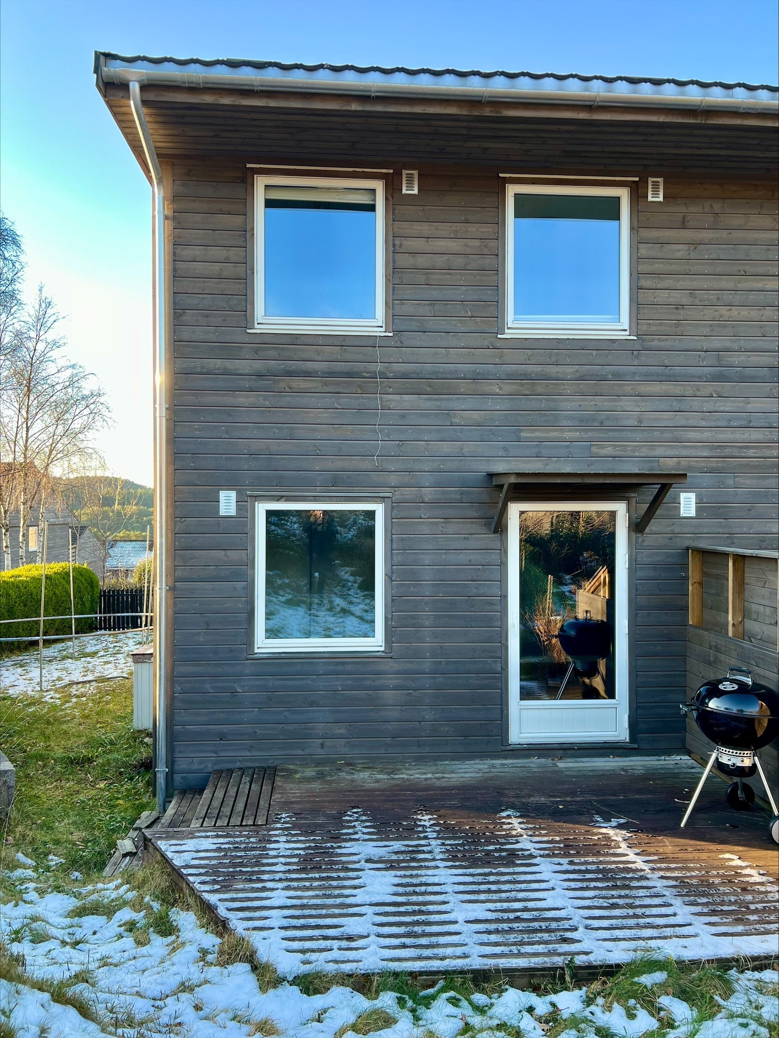 Terrasse på baksiden Galleribilde