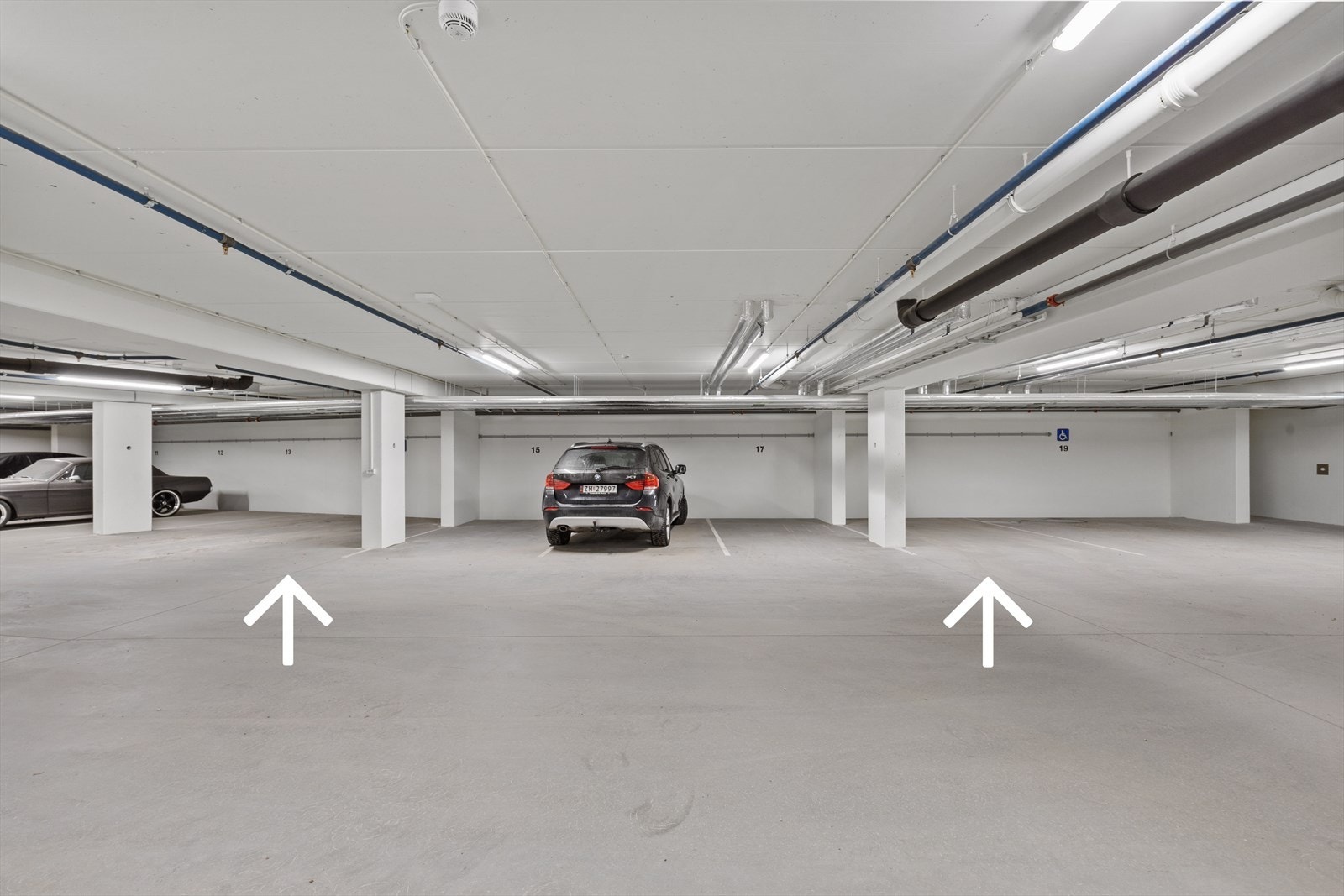 Her kan du parkere tørt og isfritt året rundt Galleribilde