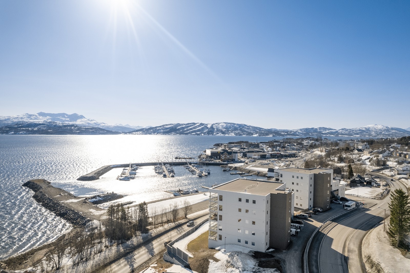 Upåklagelig sjøutsikt og gode solforhold Galleribilde