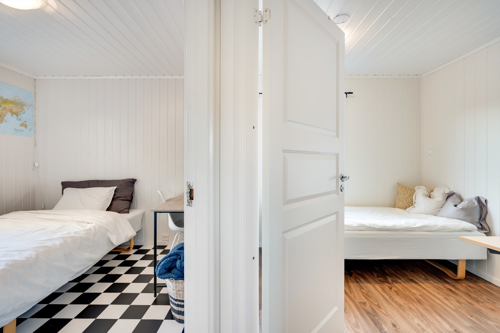 I hovedetasjen er det to soverom, begge av god størrelse. Galleribilde