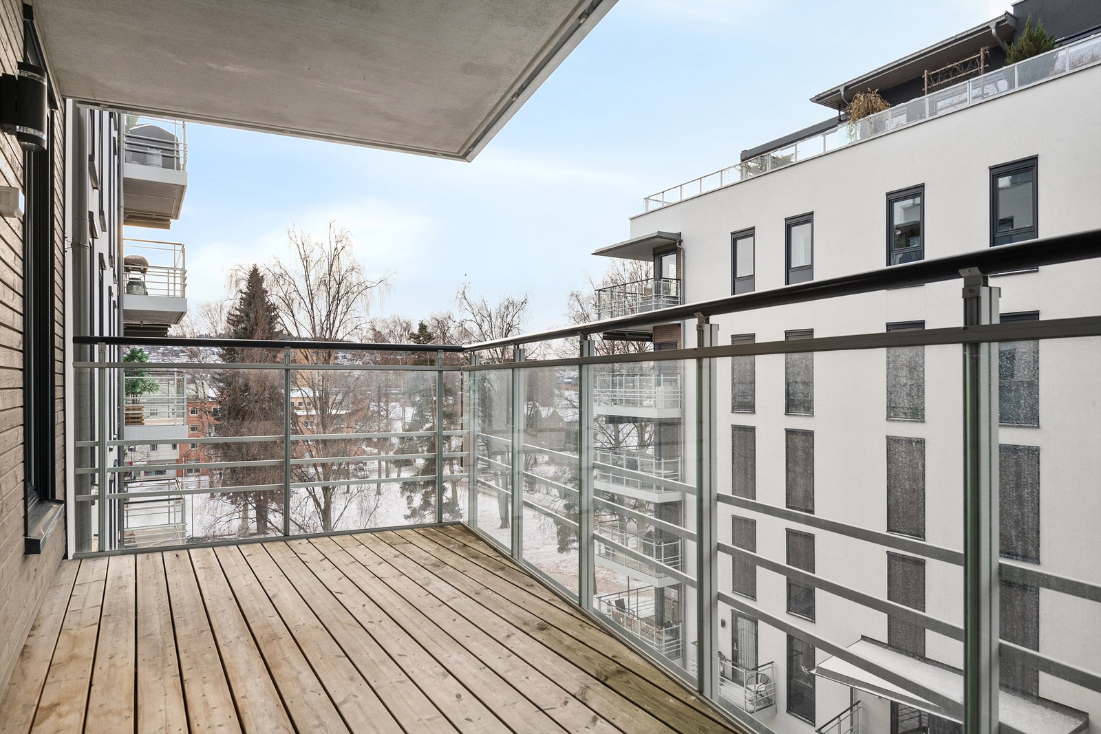 Overbygget balkong Galleribilde