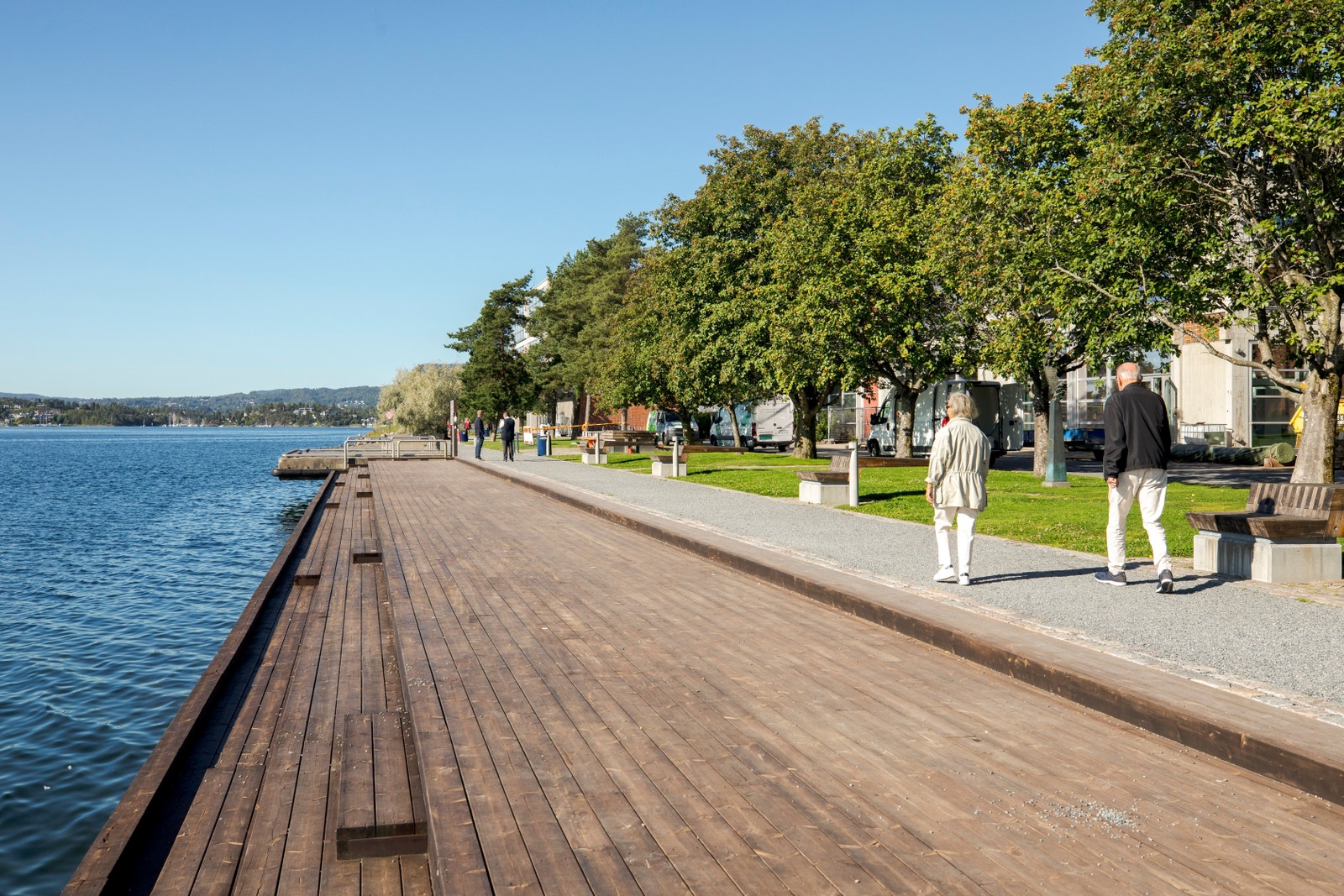 Kyststien langs Veritasparken Galleribilde