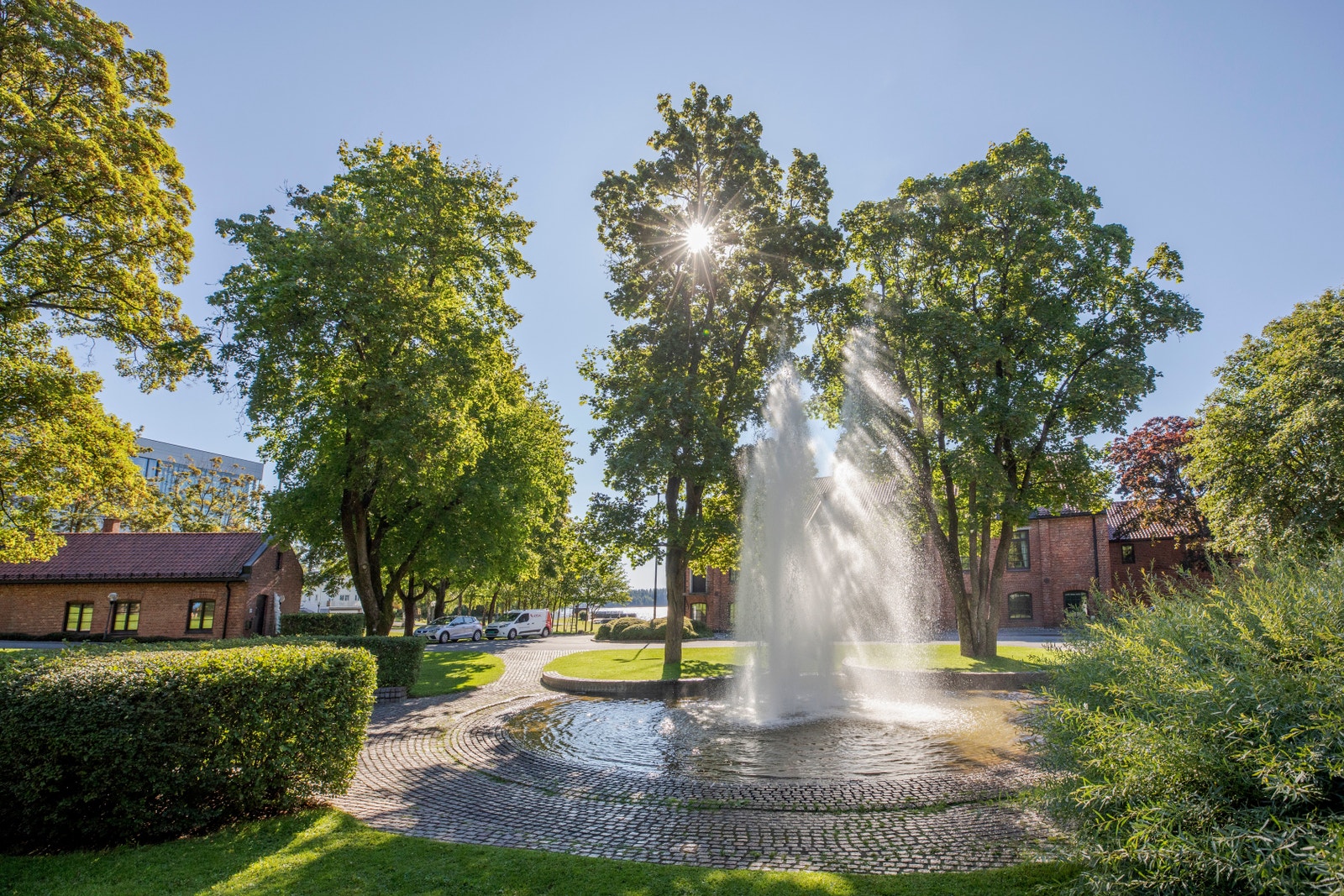 Fantastisk opparbeidet parkområde Galleribilde