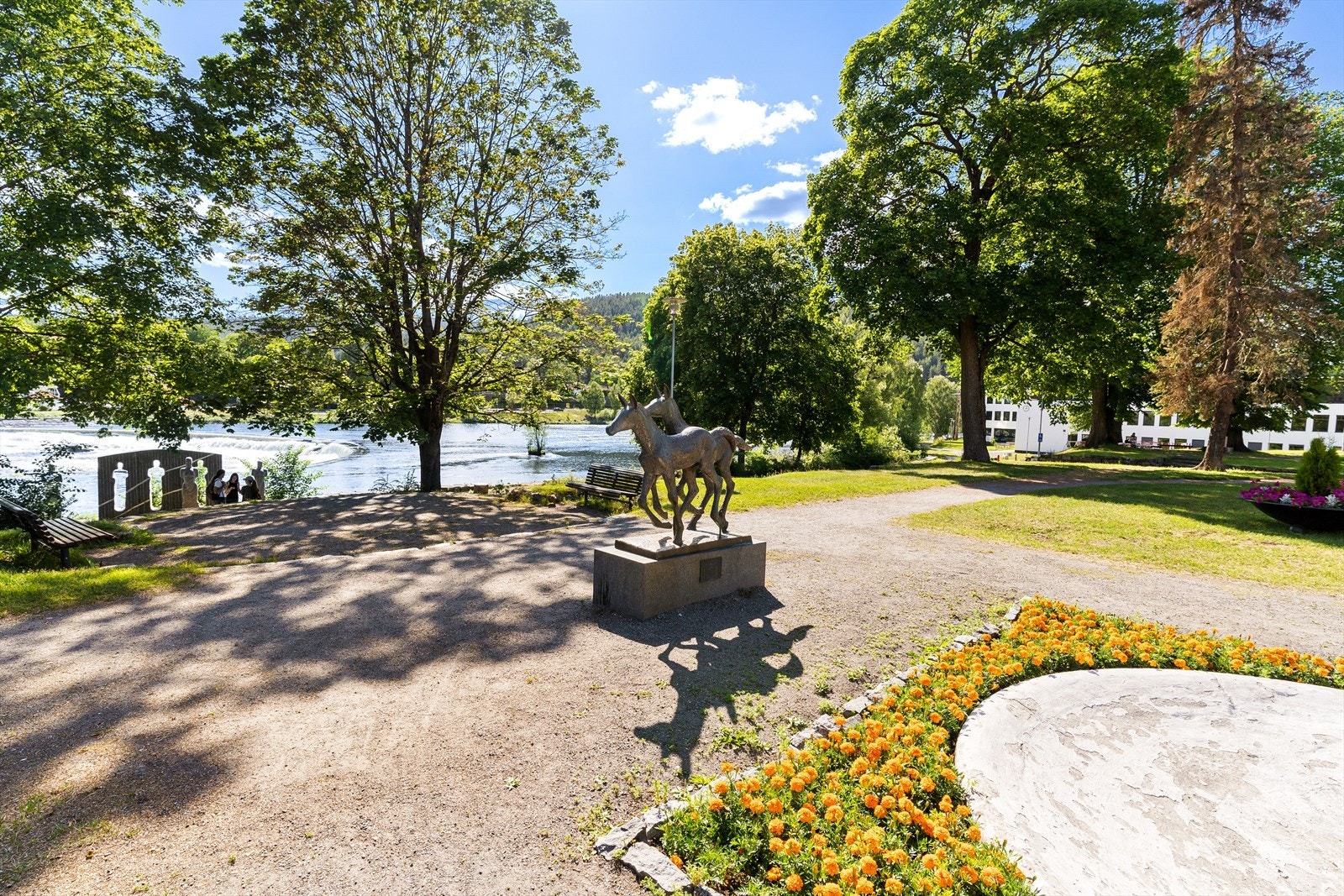 Kort vei også ned til Magasinparken, med fine rekreasjons- og turområder. Galleribilde