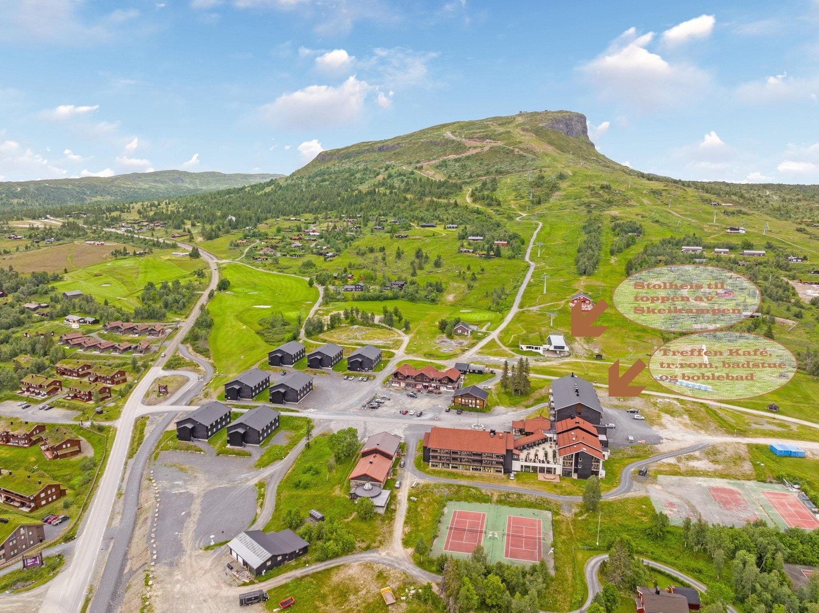 Skitorget sommer Galleribilde