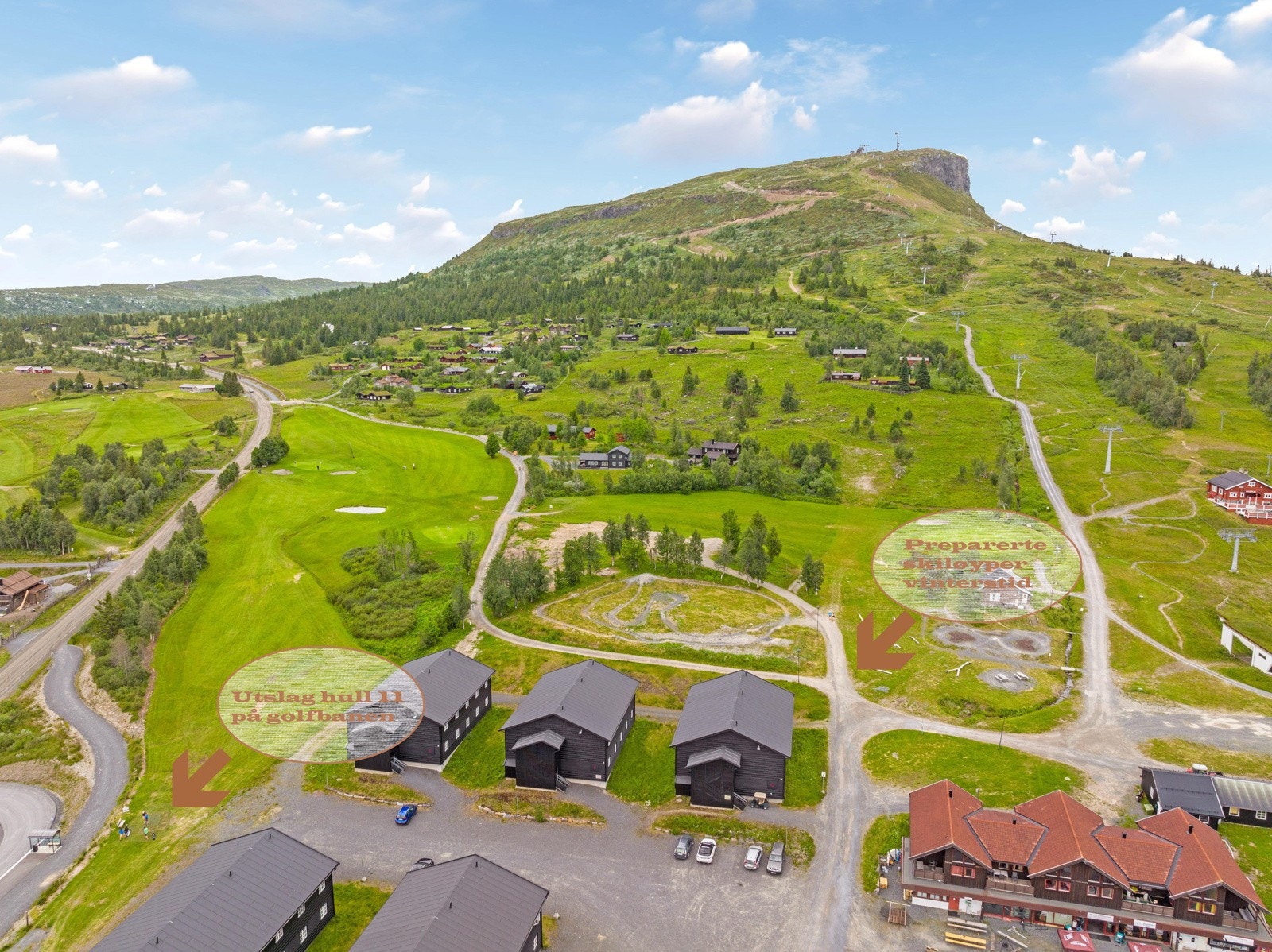 Skitorget sommer Galleribilde