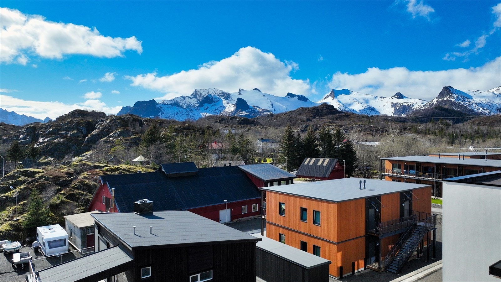 Utsikt mot vest Galleribilde