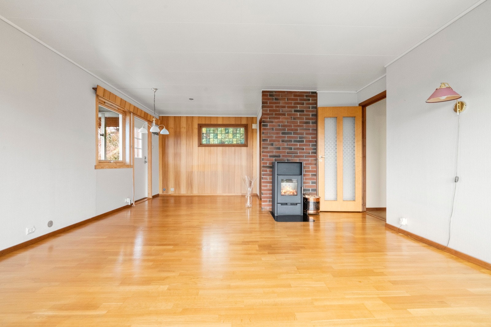 Stove hovudplan med vedomn Galleribilde
