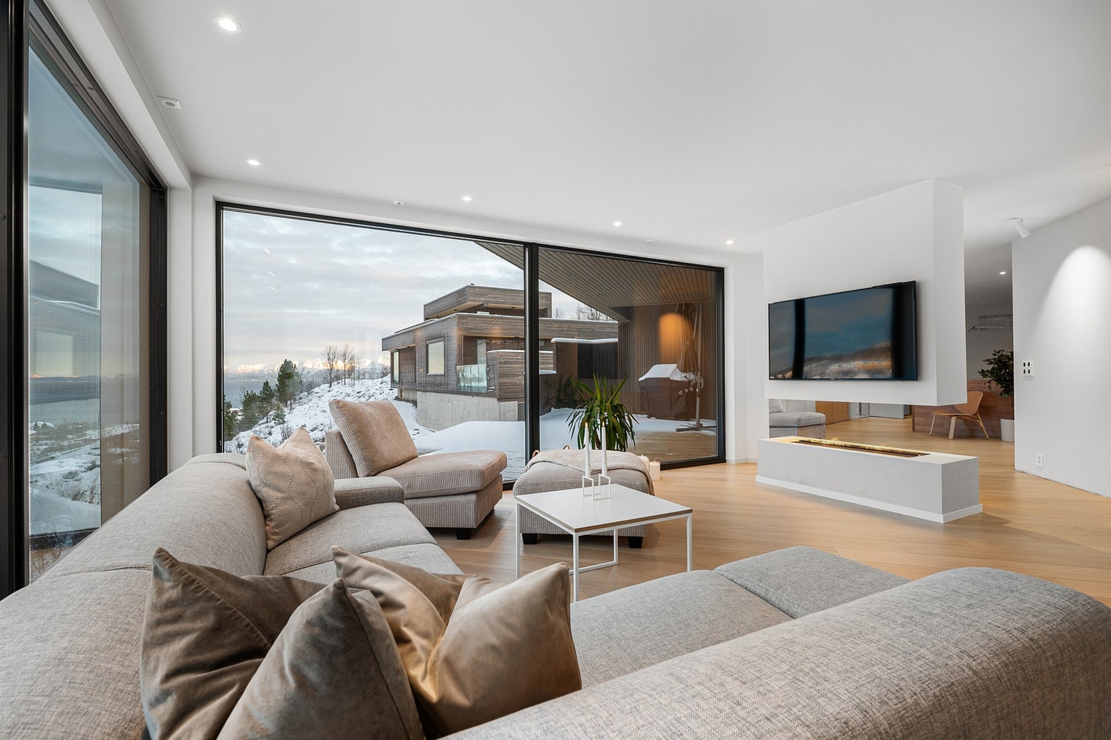 Hvem vil ikke sitte her å se en serie? Galleribilde