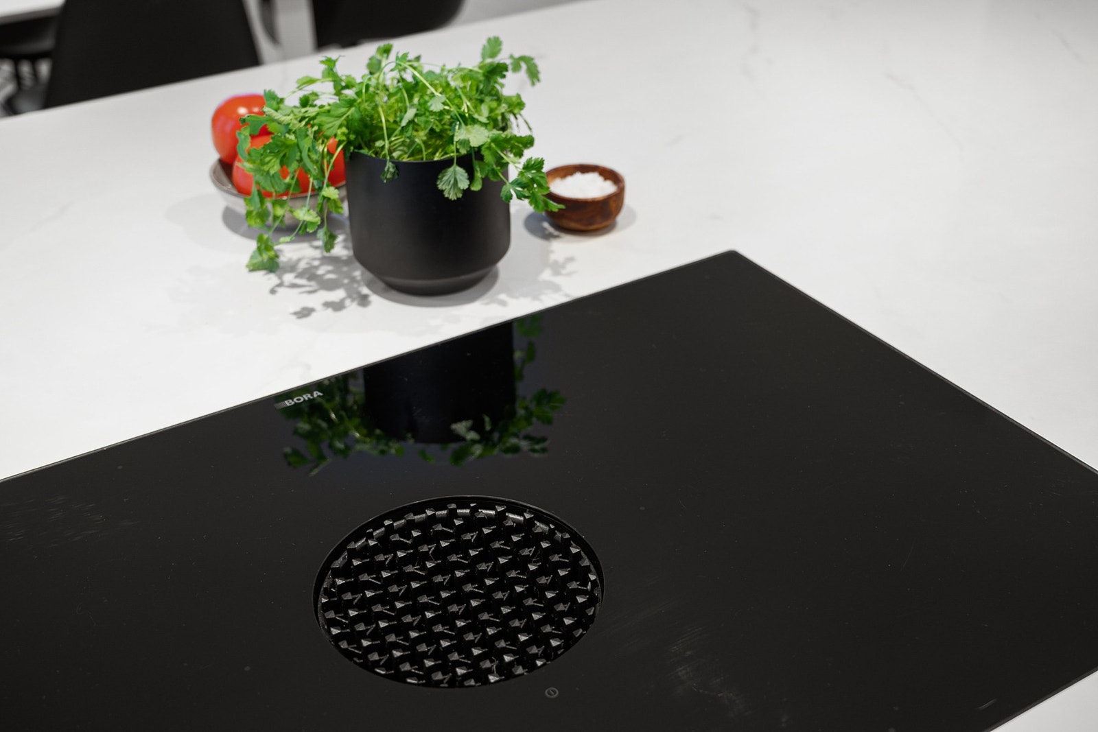 Bora X Pure planlimt koketopp m/ventilator - kullfilter Galleribilde