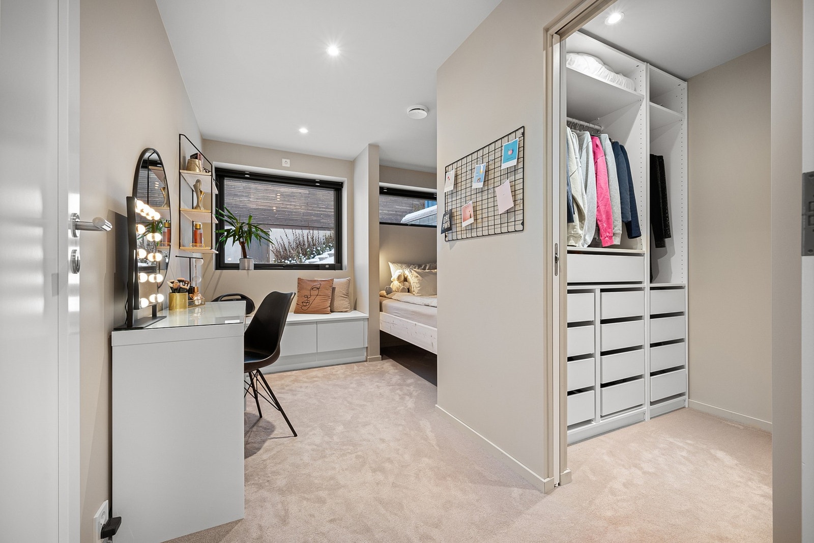 Behagelige, myke farger i alle rom Galleribilde