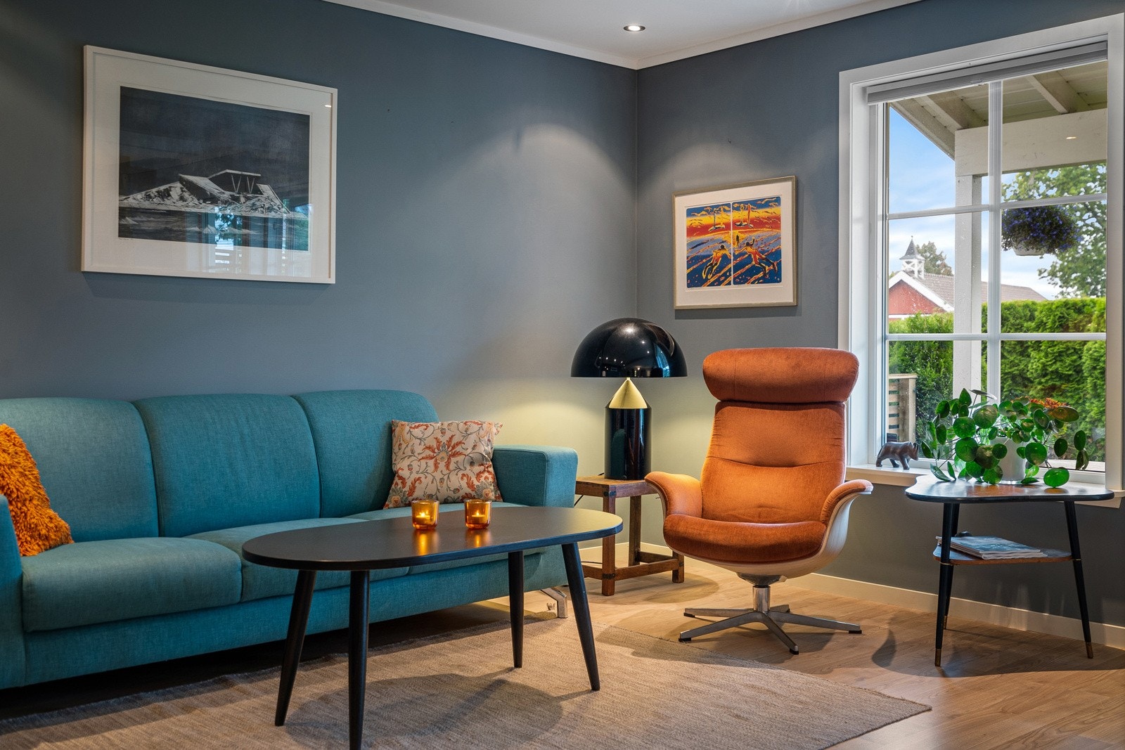 Lys, lun og fin stue Galleribilde