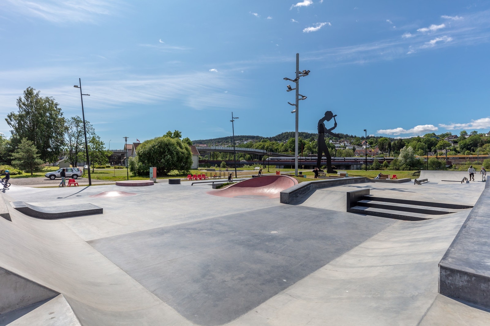 Skatepark i Lillestrøm Galleribilde