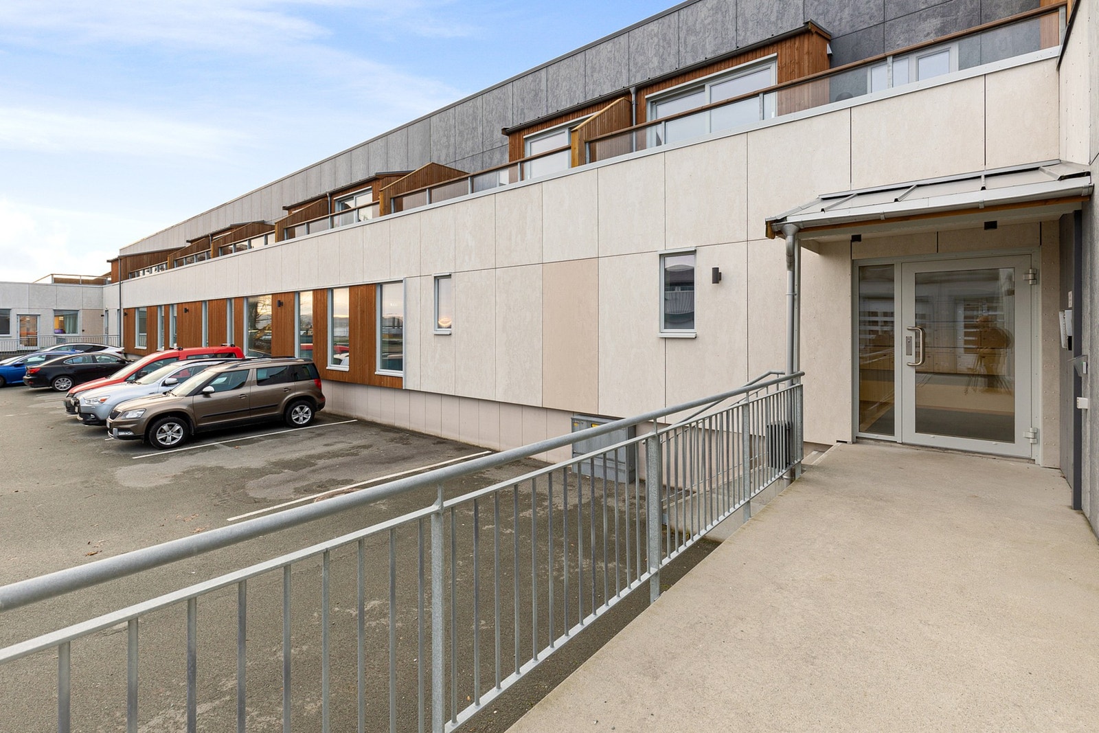 Inngangsparti Galleribilde