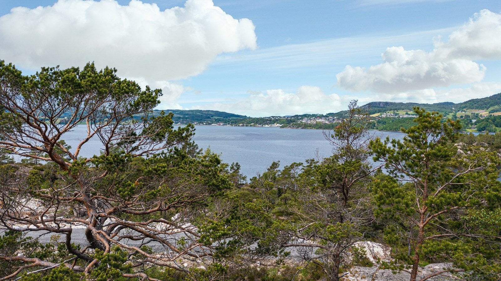 Dette kan bli din nye utsikt når hytta er ferdig. Galleribilde