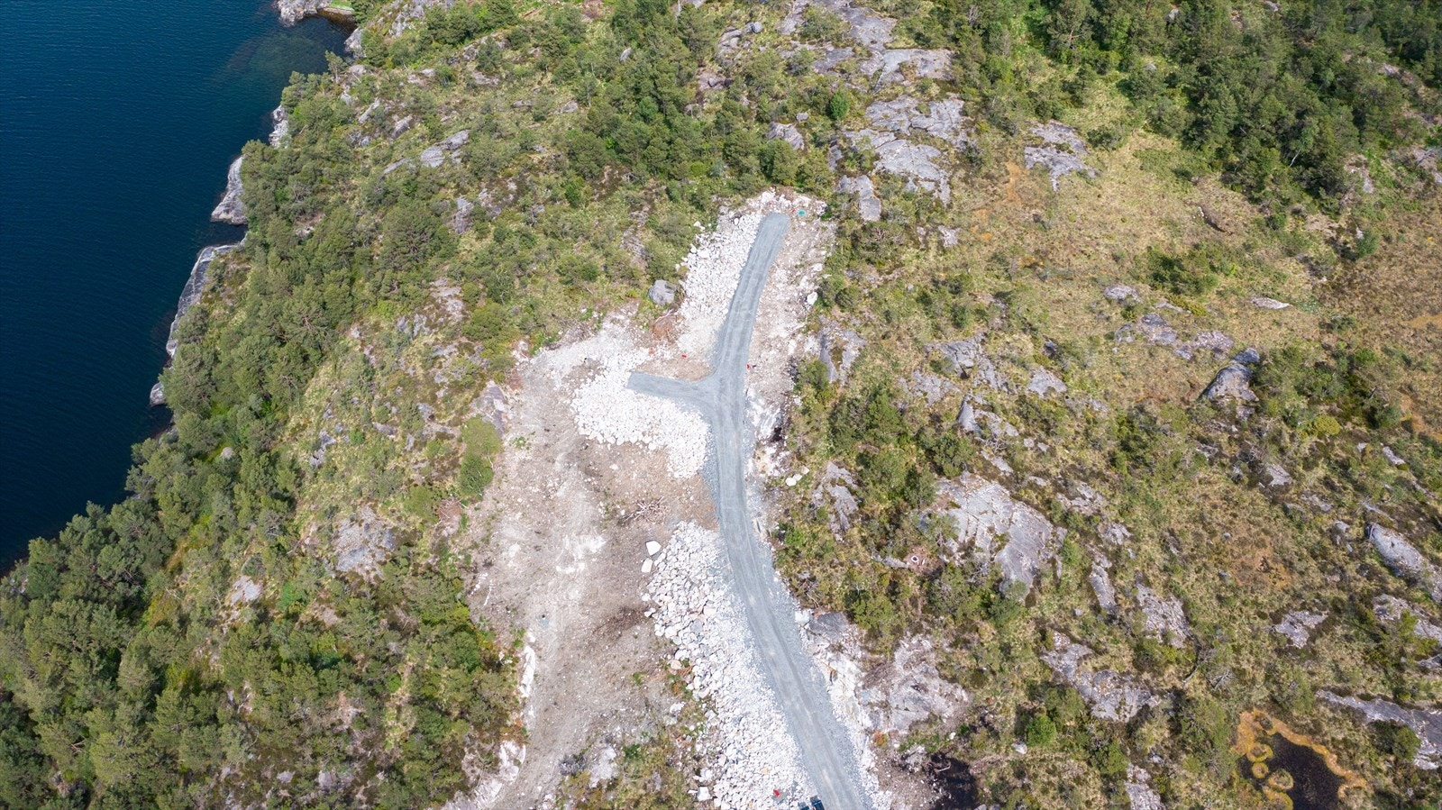 Sett ovenfra Galleribilde