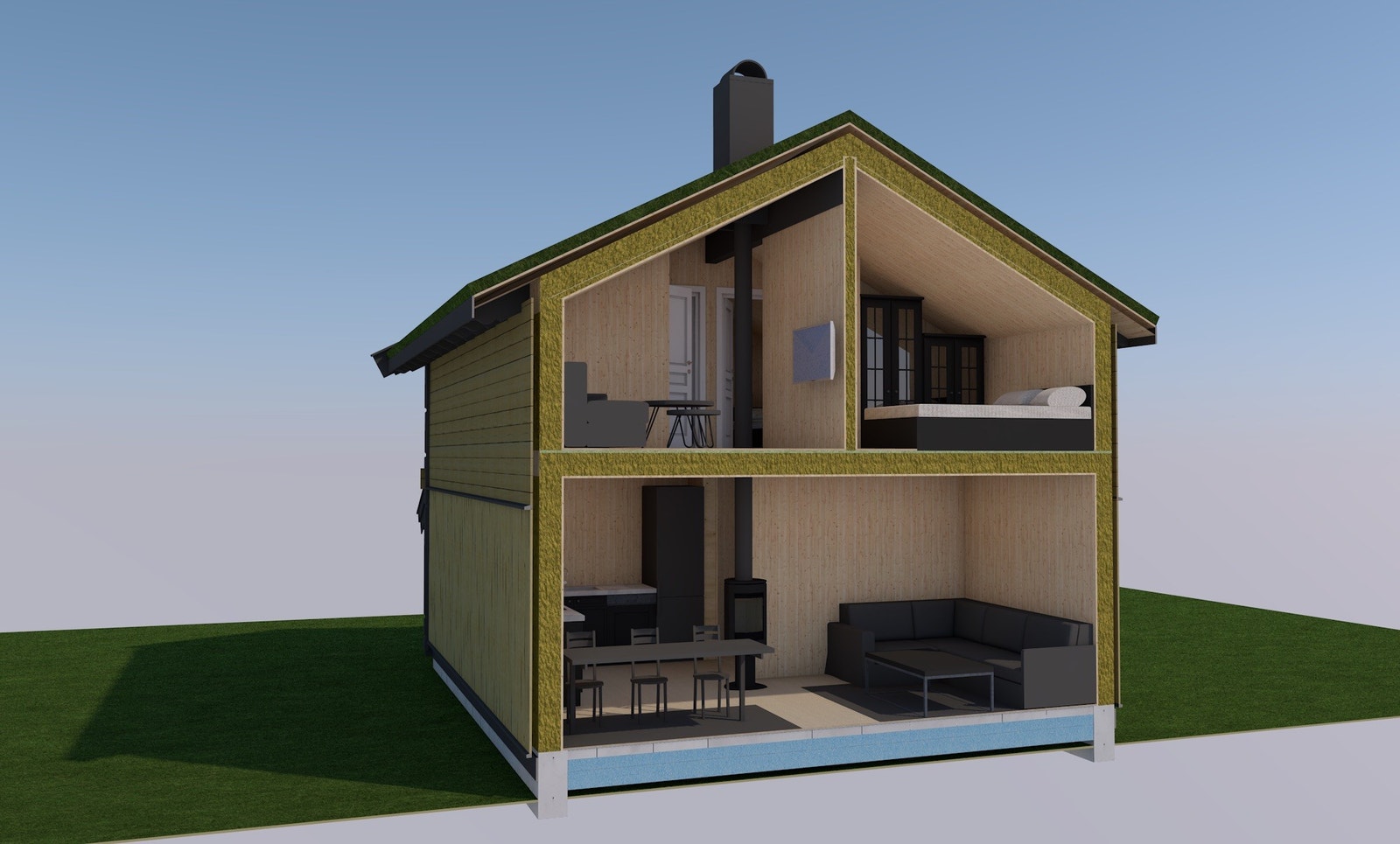 Nye Buen hytta Galleribilde