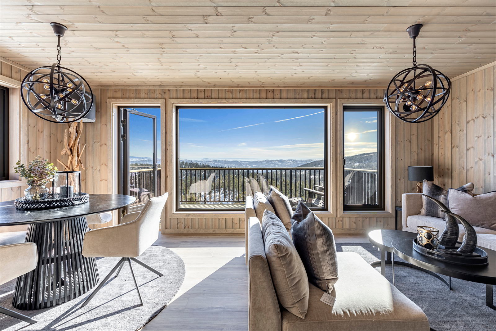 Innflytningsklar og familievennlig hytte med utsikt mot Gaustadtoppen. Galleribilde