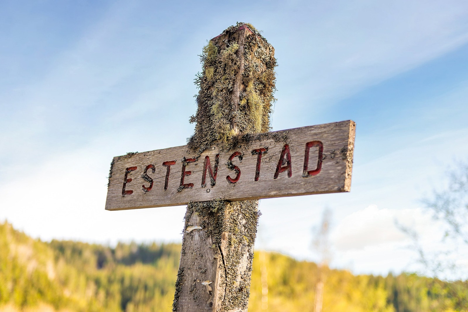 Boligen har en meget fin beliggenhet rett ved Estenstadmarka. Galleribilde