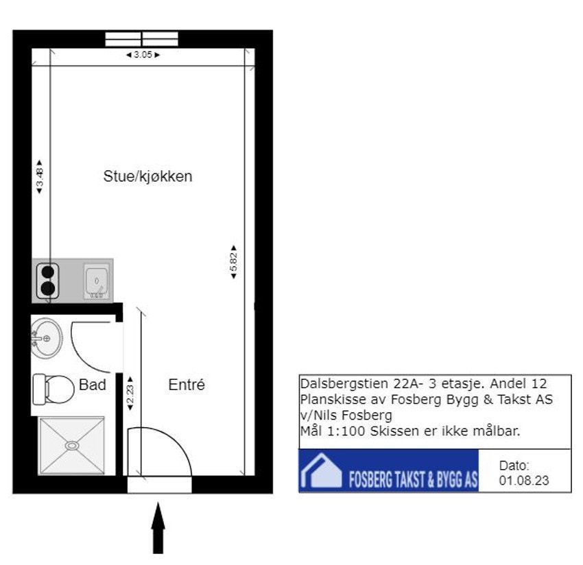 Plantegning. Galleribilde