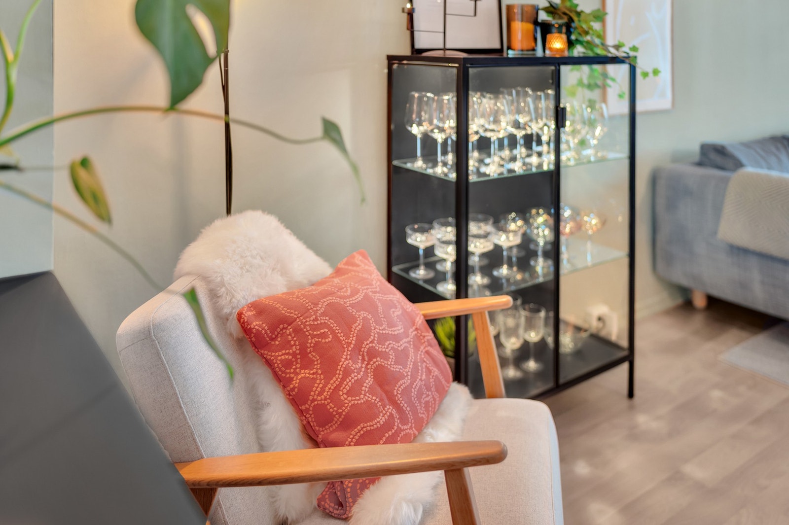 Kjekt med plass til en lesekrok. Galleribilde
