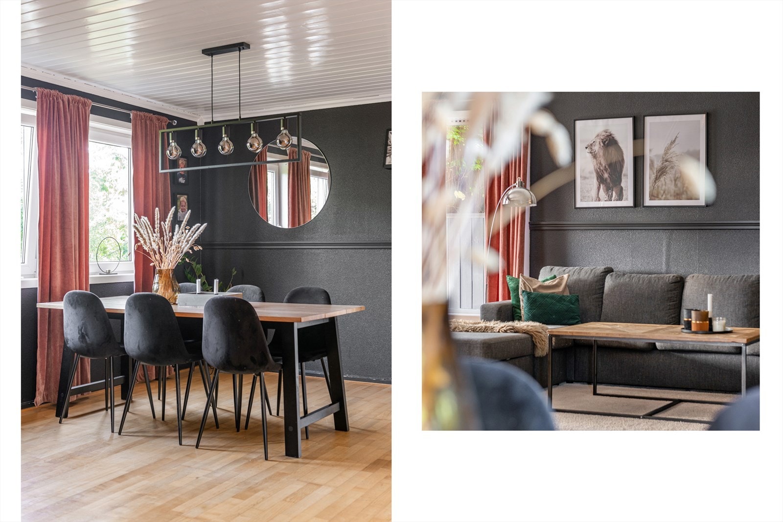 Moderne og fine farger gir god stemning. Galleribilde