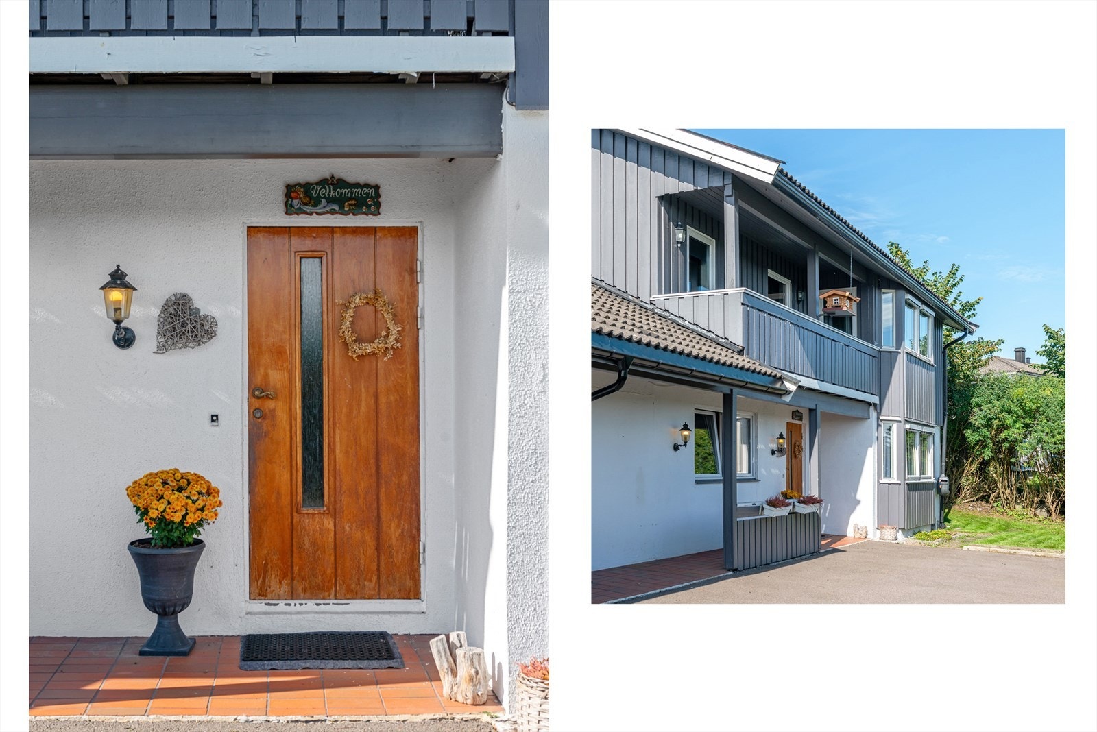 Overbygget inngangsparti. Galleribilde