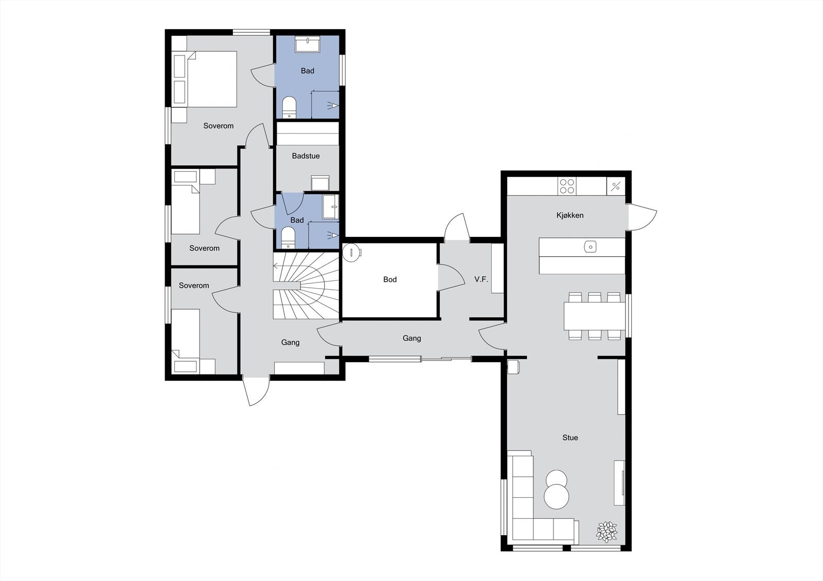 1. Etasje Galleribilde