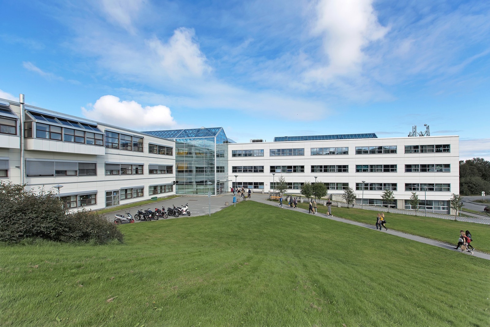 NTNU Dragvoll ligger i gangavstand fra leiligheten, ca. 950m. Galleribilde