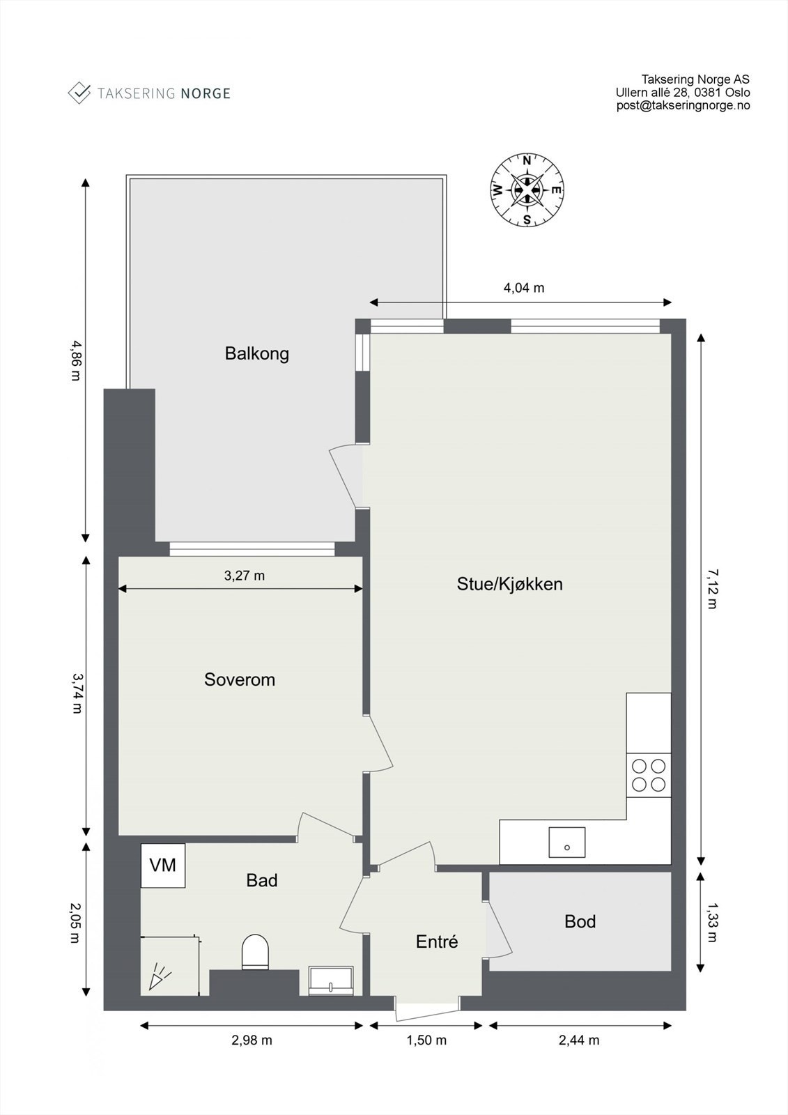 Planskisse. Galleribilde
