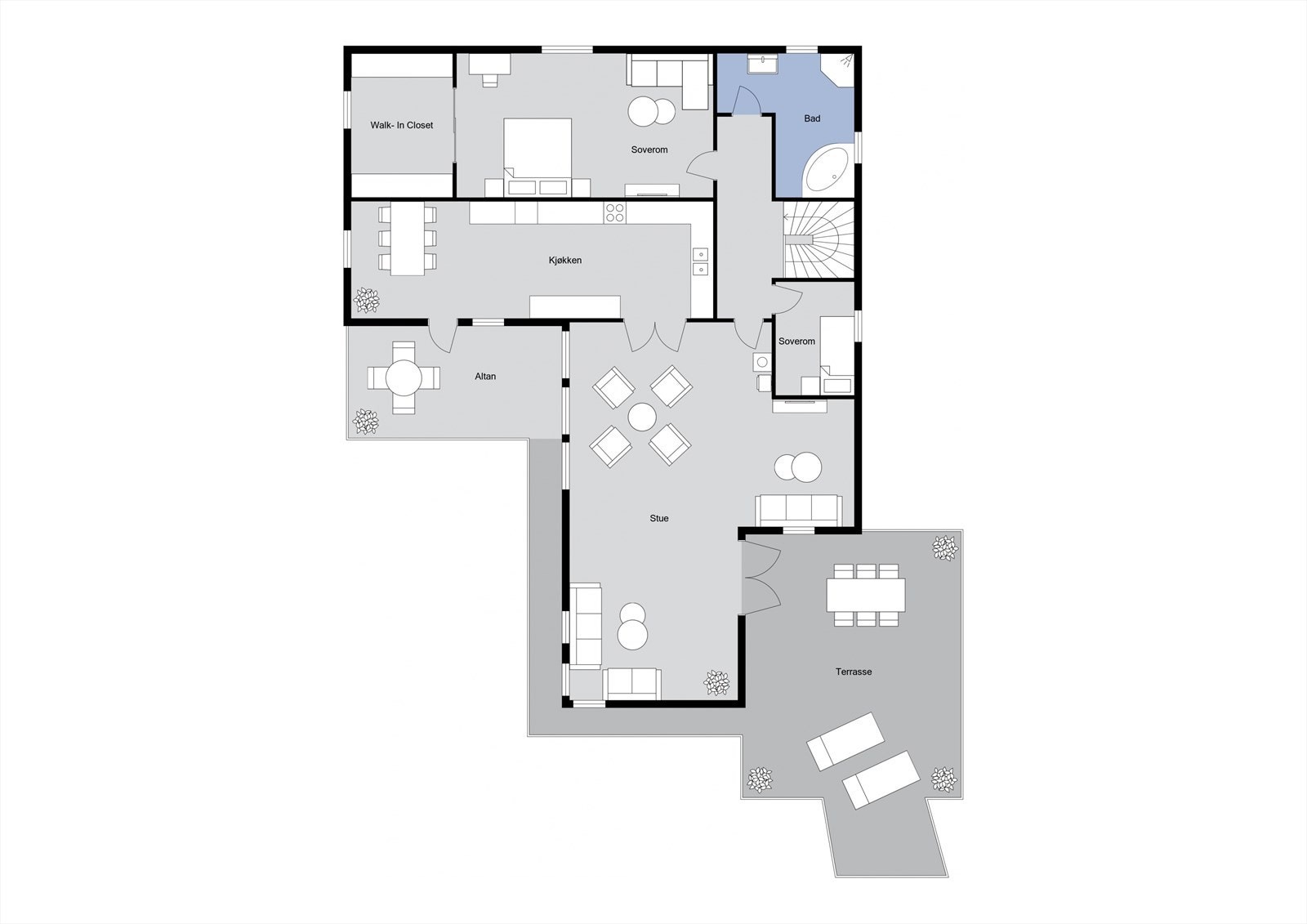 Hovedetasje Galleribilde