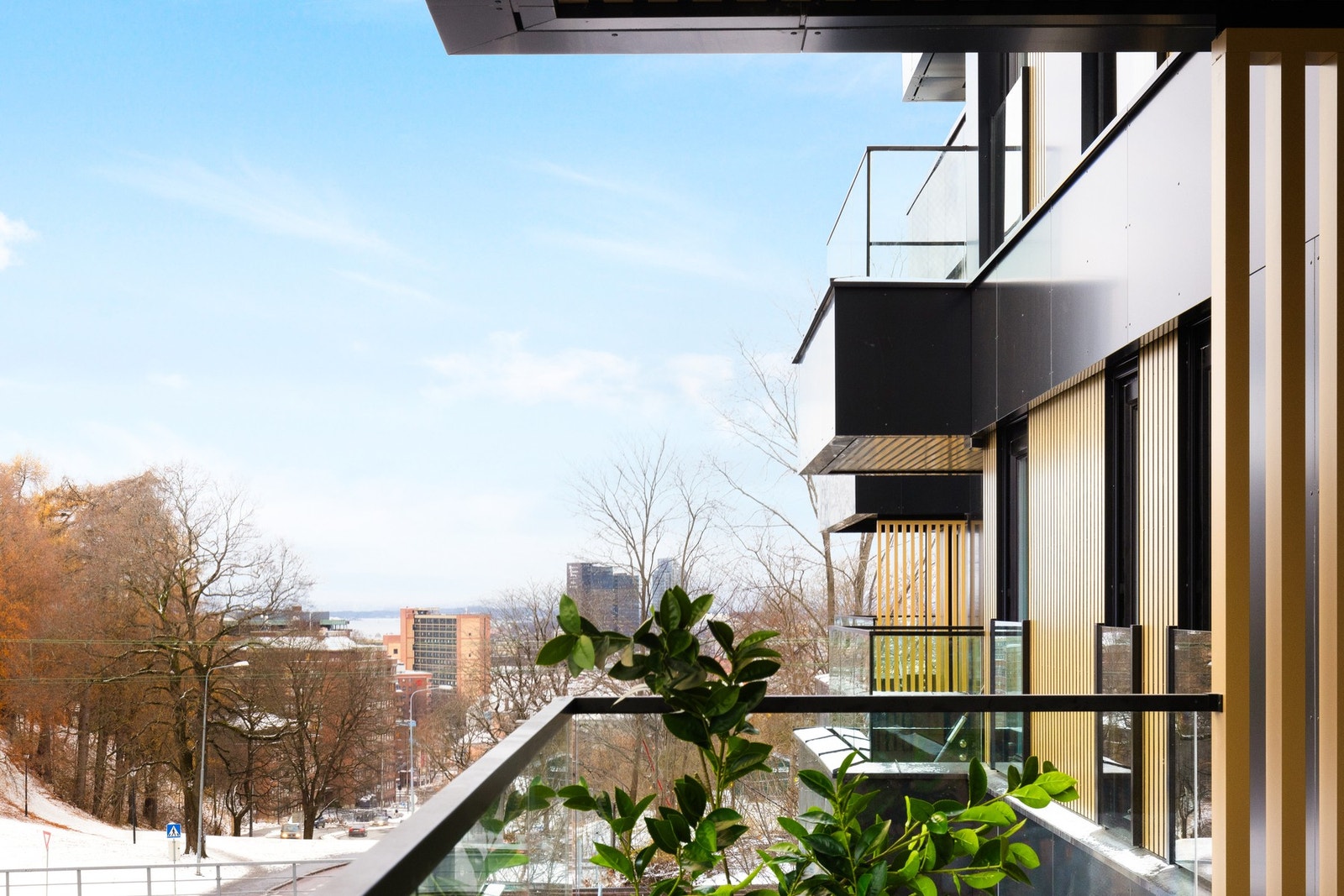 Flott usikt fra balkongen! Galleribilde