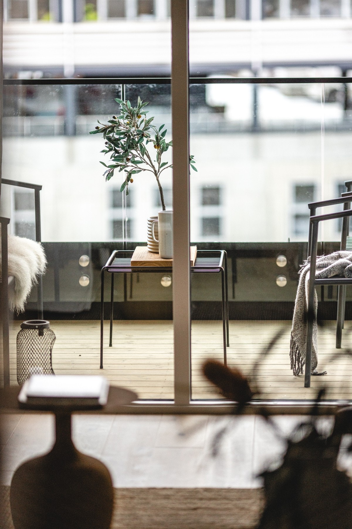 Leiligheten har to flotte balkonger - den ene med utgang fra stuen og den andre med utgang fra hovedsoverommet. Galleribilde