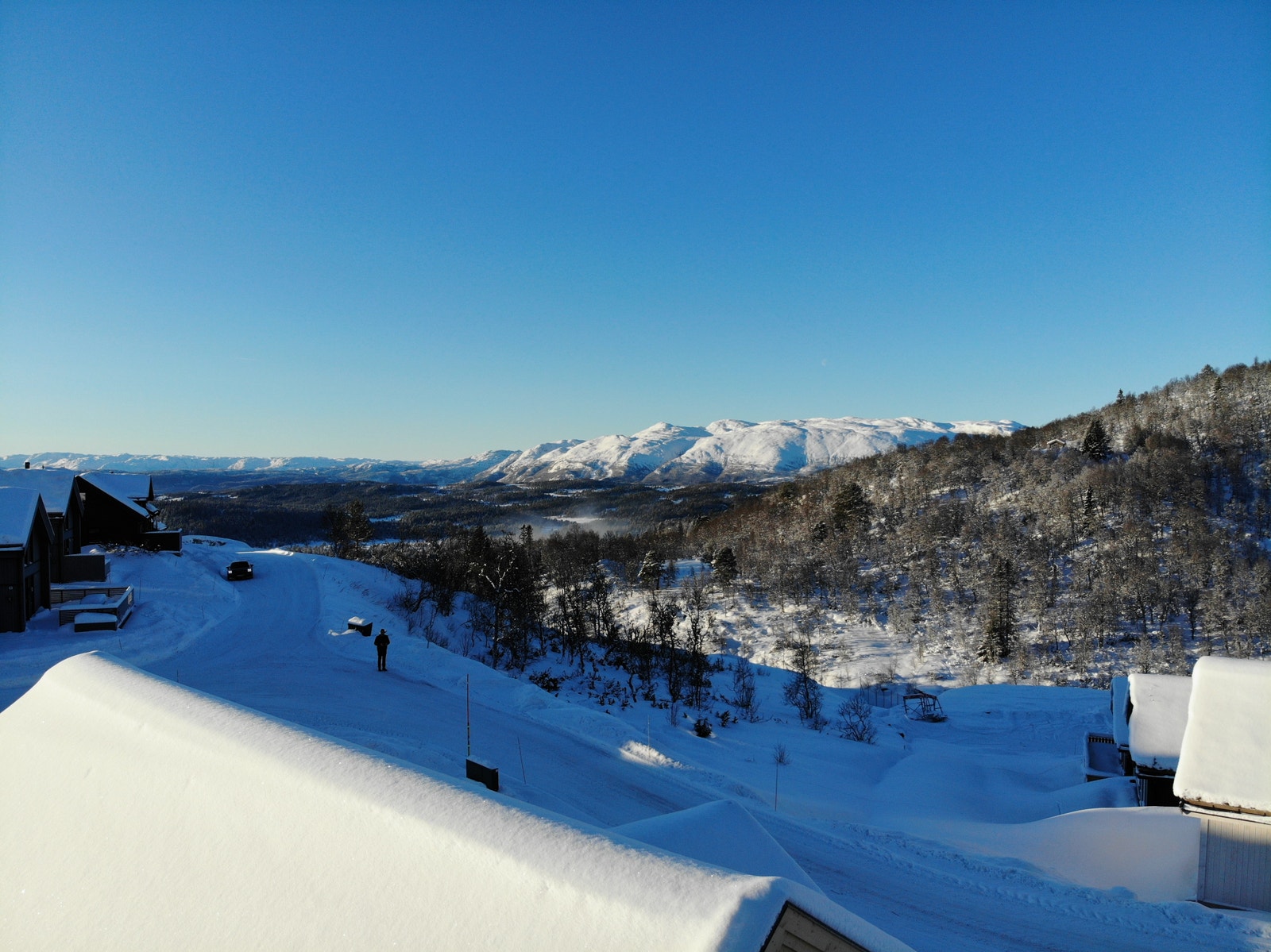 Utsyn fra Nedre Fugleleiken. Galleribilde