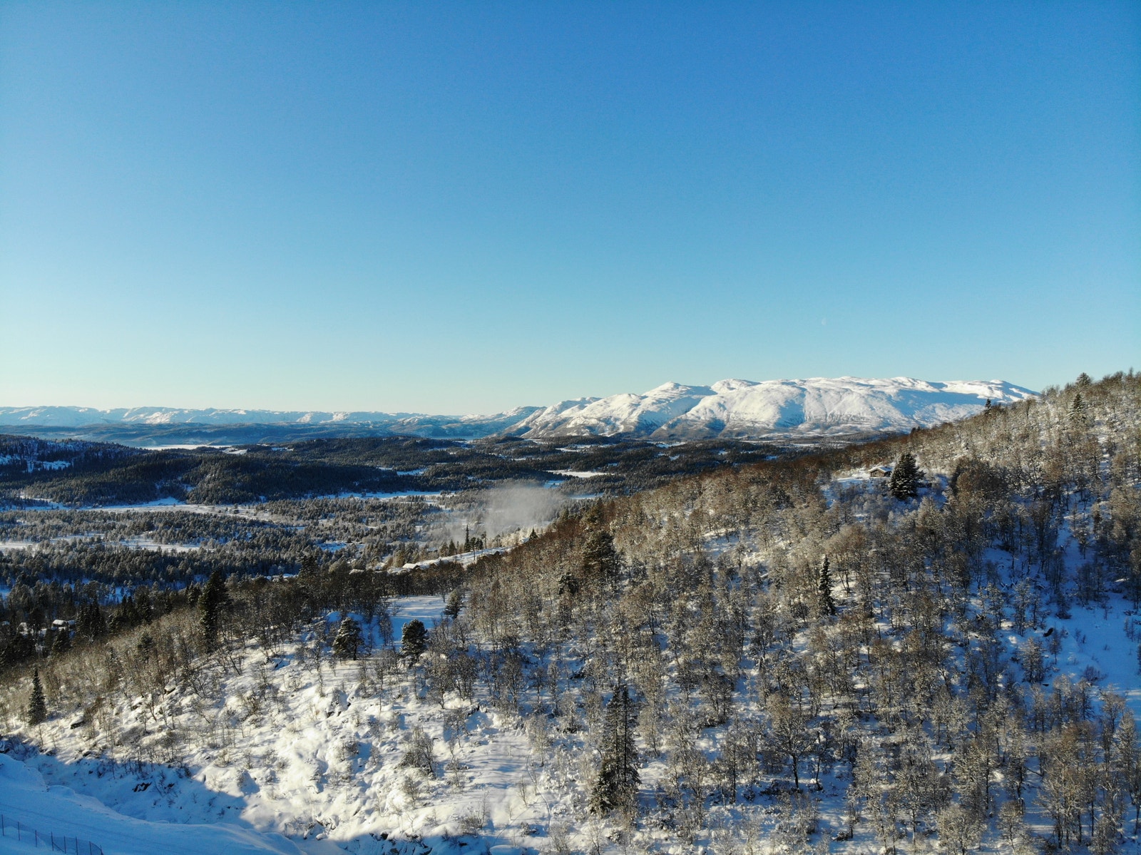 Utsikten fra Nedre Fugleleiken. Galleribilde