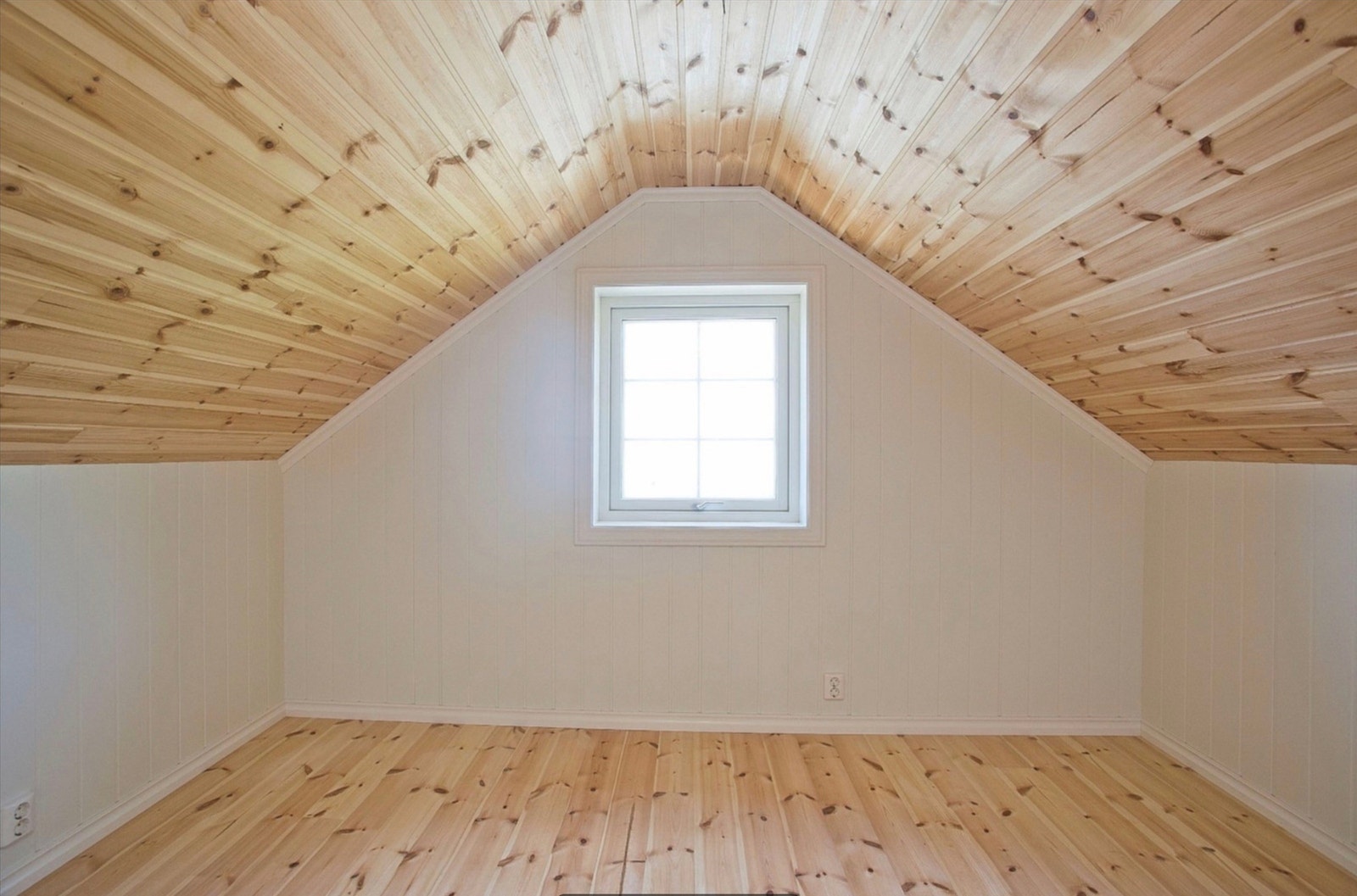 Soverom nr 3, 2. etasje - bilde av lik hytte med standard inndeling og innredning. Farger velger man selv :-) Galleribilde