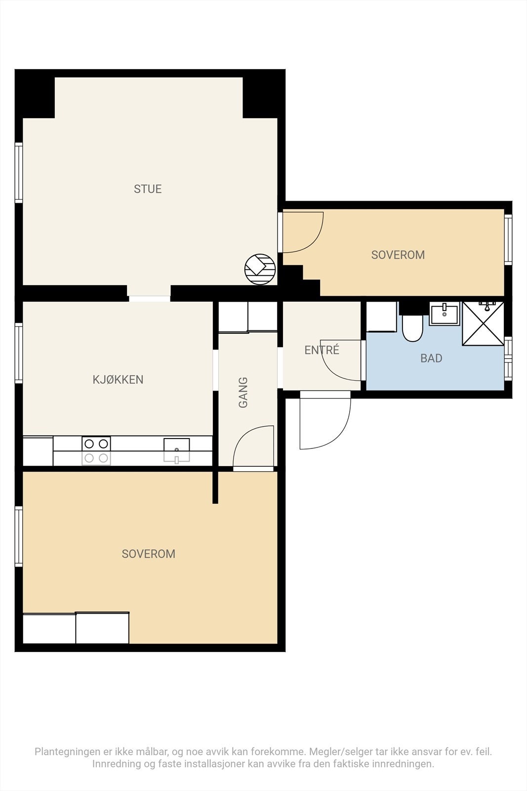 Plantegning. Galleribilde